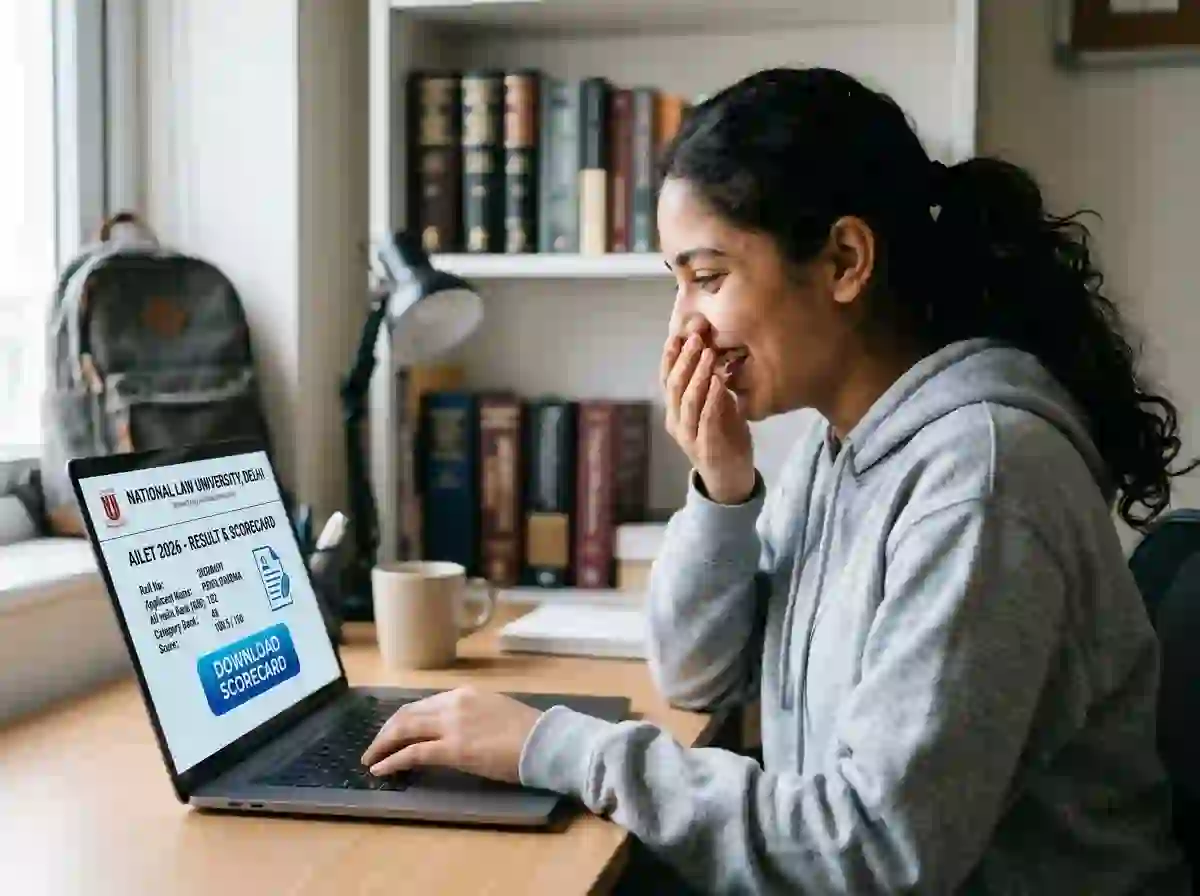 AILET Result 2026 – NLU Delhi scorecard download