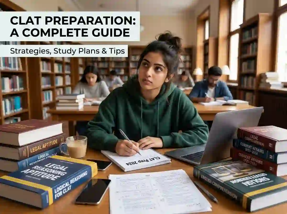 CLAT Preparation 2027 complete guide  |  study plan, section-wise strategy, books, and mock tests to crack CLAT and secure admission to top NLUs like NLSIU Bangalore and NALSAR Hyderabad