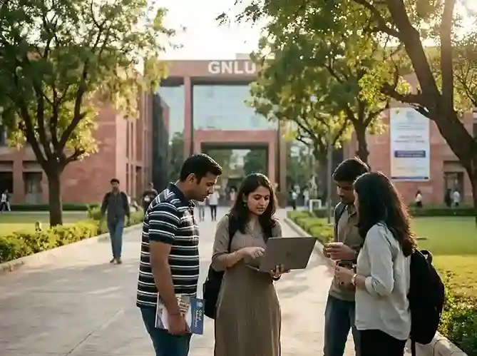 GNLU Gandhinagar Fees 2026-27 | complete course-wise fee structure for BA LLB, LLM, PhD and all programmes at Gujarat National Law University