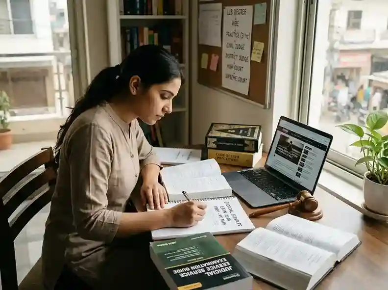 How to become a judge in India 2026  |  complete step-by-step guide covering eligibility, LLB degree, 3-year practice requirement after Supreme Court May 2025 ruling, judicial service exam pattern, salary from Civil Judge to Supreme Court, and full career path