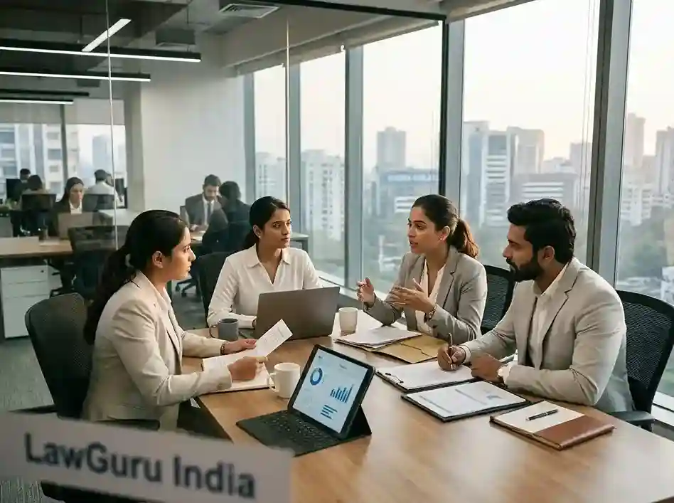 Corporate Law Career in India 2026  |  salary, roles, M&A, private equity, banking & finance, in-house counsel, step-by-step path, skills, top law firms | LawGuru India