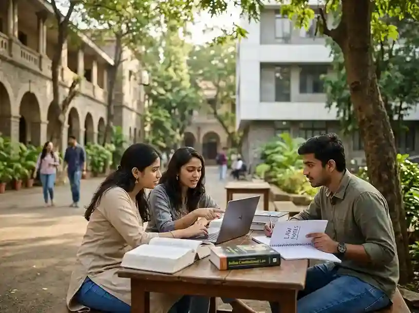 Top law colleges in Maharashtra 2026  |  MNLU Mumbai, SLS Pune, GLC Mumbai, MNLU Nagpur, ILS Pune  |  complete guide to admission, fees, cutoff, rankings, hostel and placements