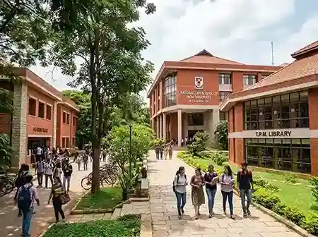 NLSIU Bangalore campus and law courses  |  National Law School of India University building, lecture halls and library