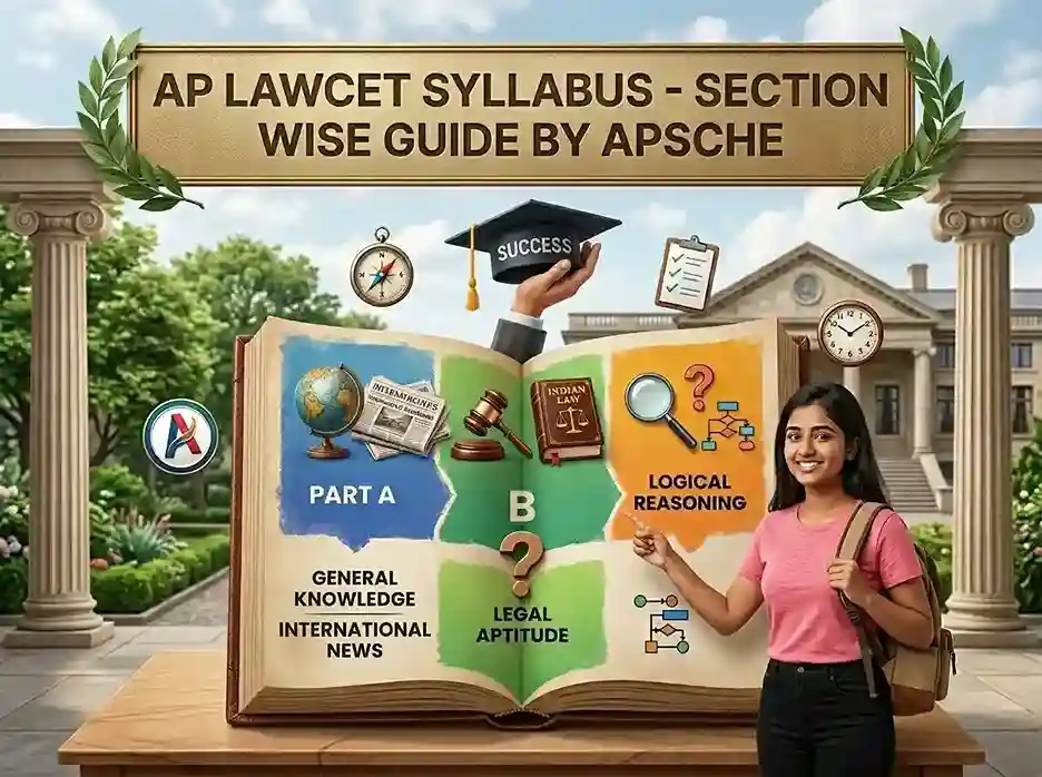 AP LAWCET 2026 Syllabus – Section-wise Guide by APSCHE