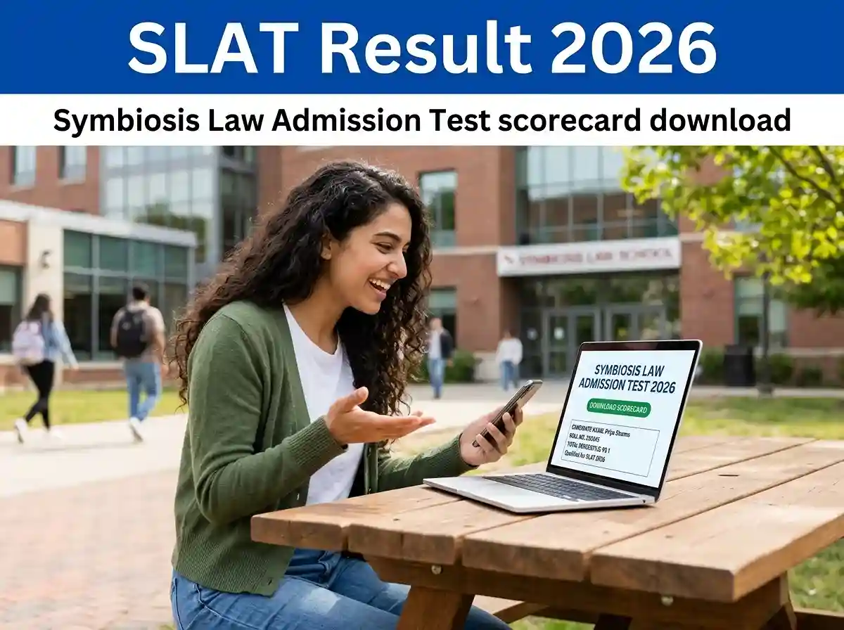 SLAT Result 2026 – Symbiosis Law Admission Test scorecard download