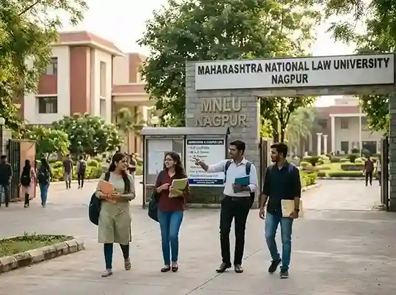 MNLU Nagpur  |  Maharashtra National Law University Nagpur campus, courses, fees, CLAT cutoff, placements and admission 2026
