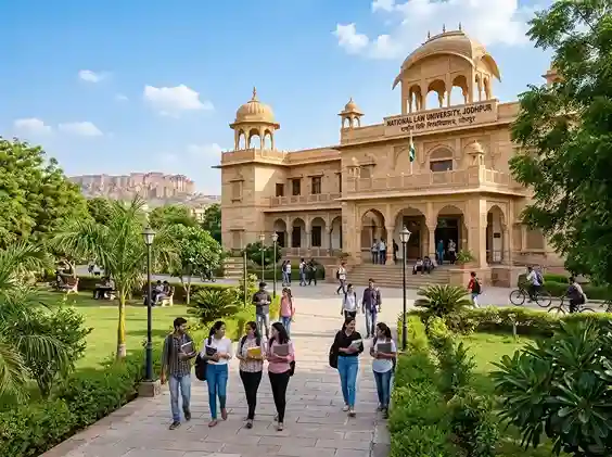 National Law University Jodhpur (NLU Jodhpur / NLUJ) campus, Mandore, Jodhpur, Rajasthan  |  admissions 2026, CLAT cutoff, fees, placements and complete college profile