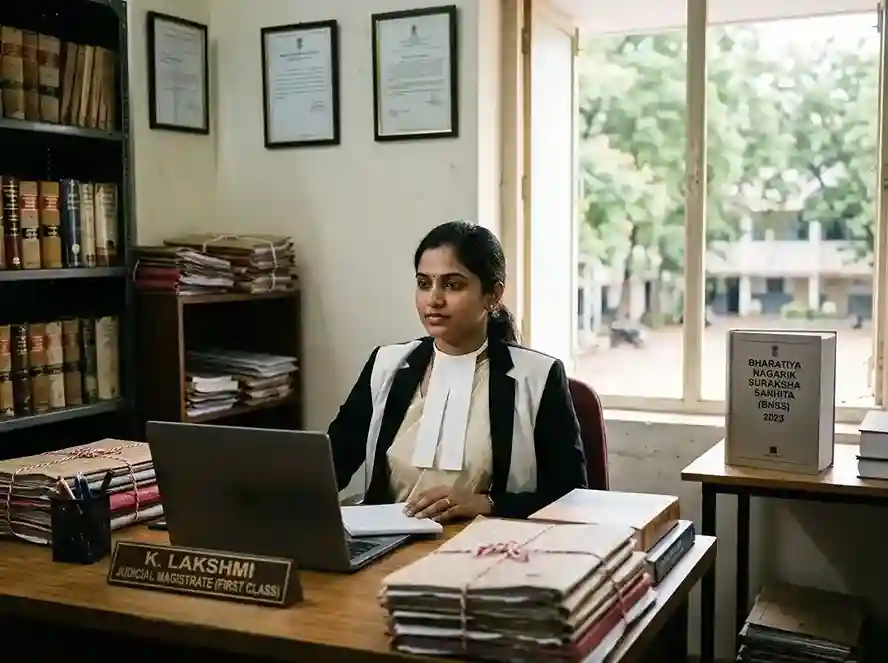 Start your career as a Judicial Magistrate in India  |  complete guide covering eligibility, PCS-J exam, salary, powers under BNSS 2023 and career growth